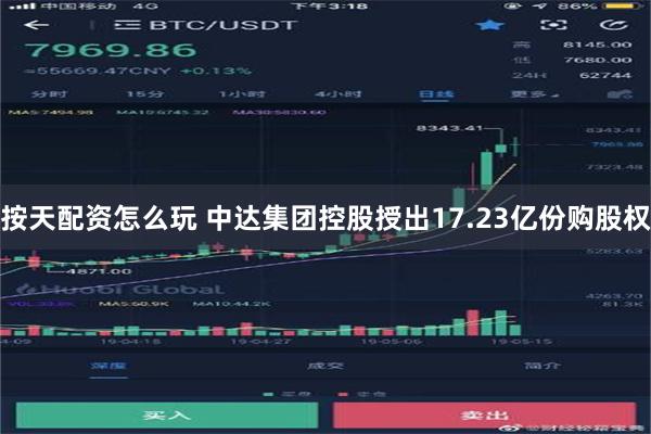 按天配资怎么玩 中达集团控股授出17.23亿份购股权